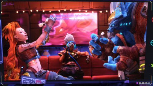 League of Legends True Damage Karaoke Night PC Wallpaper