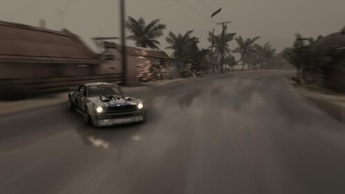Ken Block Hoonigan Ford Mustang Drift High Speed Desktop Wallpaper