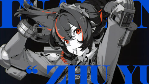 Zenless Zone Zero Zhu Yuan Tactical Anime Girl PC Wallpaper