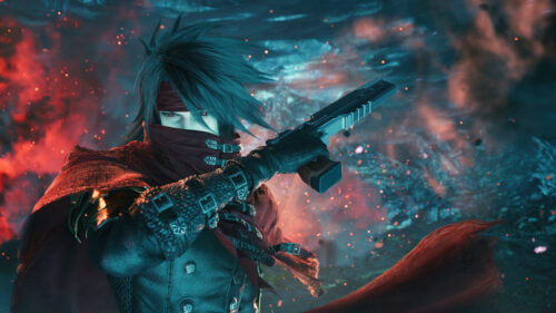 Vincent Valentine Final Fantasy VII Rebirth Epic Action PC Wallpaper