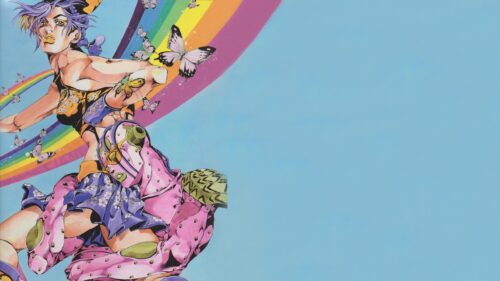 Jolyne Cujoh JoJo Bizarre Adventure Aesthetic 4K PC Wallpaper