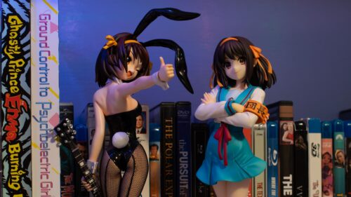 Haruhi Suzumiya Anime Figure Bunny Costume Desktop Wallpaper
