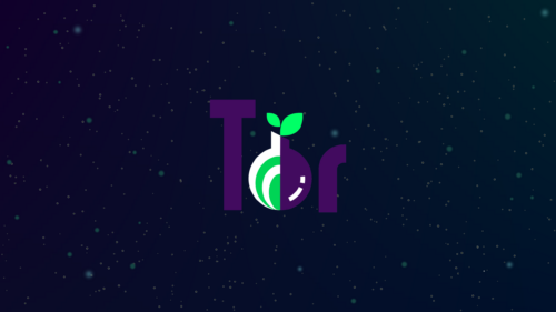 Tor Browser Minimalist Logo Cyber Security Dark Desktop Wallpaper
