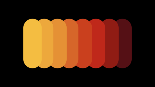 Minimalist Gradient Color Palette Abstract 4K Wallpaper