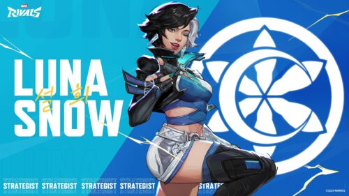 Marvel Rivals Luna Snow Character Art 4K PC Wallpaper