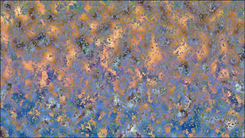 Abstract Golden and Blue Textured Digital Art 4K Wallpaper