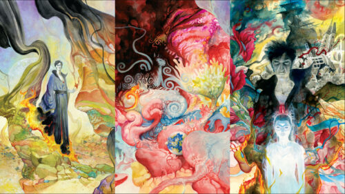 The Sandman Dream Lord Surreal Abstract Artistic 4K PC Wallpaper