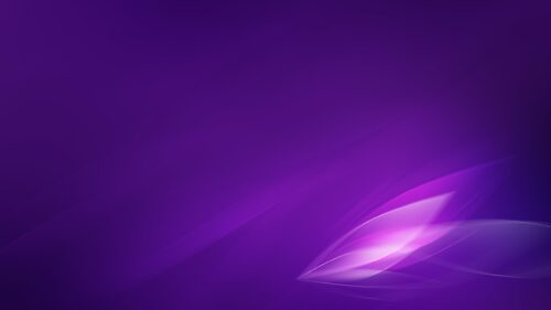 Minimalist Purple Abstract Background with Glowing Light Streaks PC Wallpaper