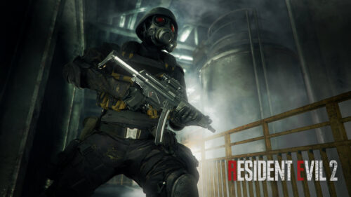 Hunk Resident Evil 2 Tactical Soldier 4K PC Wallpaper