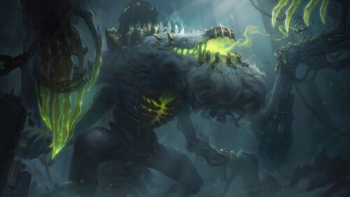 Thresh The Chain Warden League of Legends Dark Fantasy 4K Wallpaper