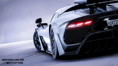 Mercedes-AMG One Hypercar Rear View High Quality 4K Wallpaper
