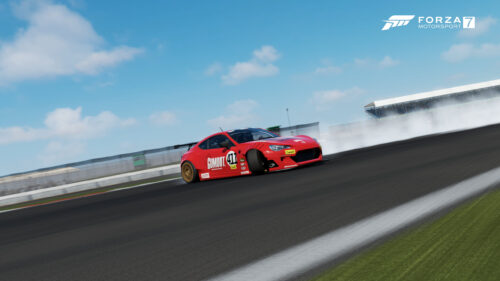 Red Toyota GT86 Drift Car Forza Motorsport 7 Racing Desktop Wallpaper