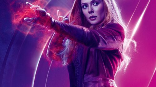 WandaVision Scarlet Witch and Vision Surreal Reality 4K Desktop Wallpaper