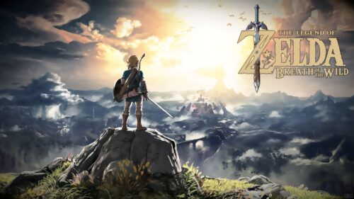 Stunning Legend of Zelda Breath of the Wild Landscape Gaming Wallpaper for Desktop PC