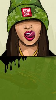 Army Girl Cartoons hd wallpapers