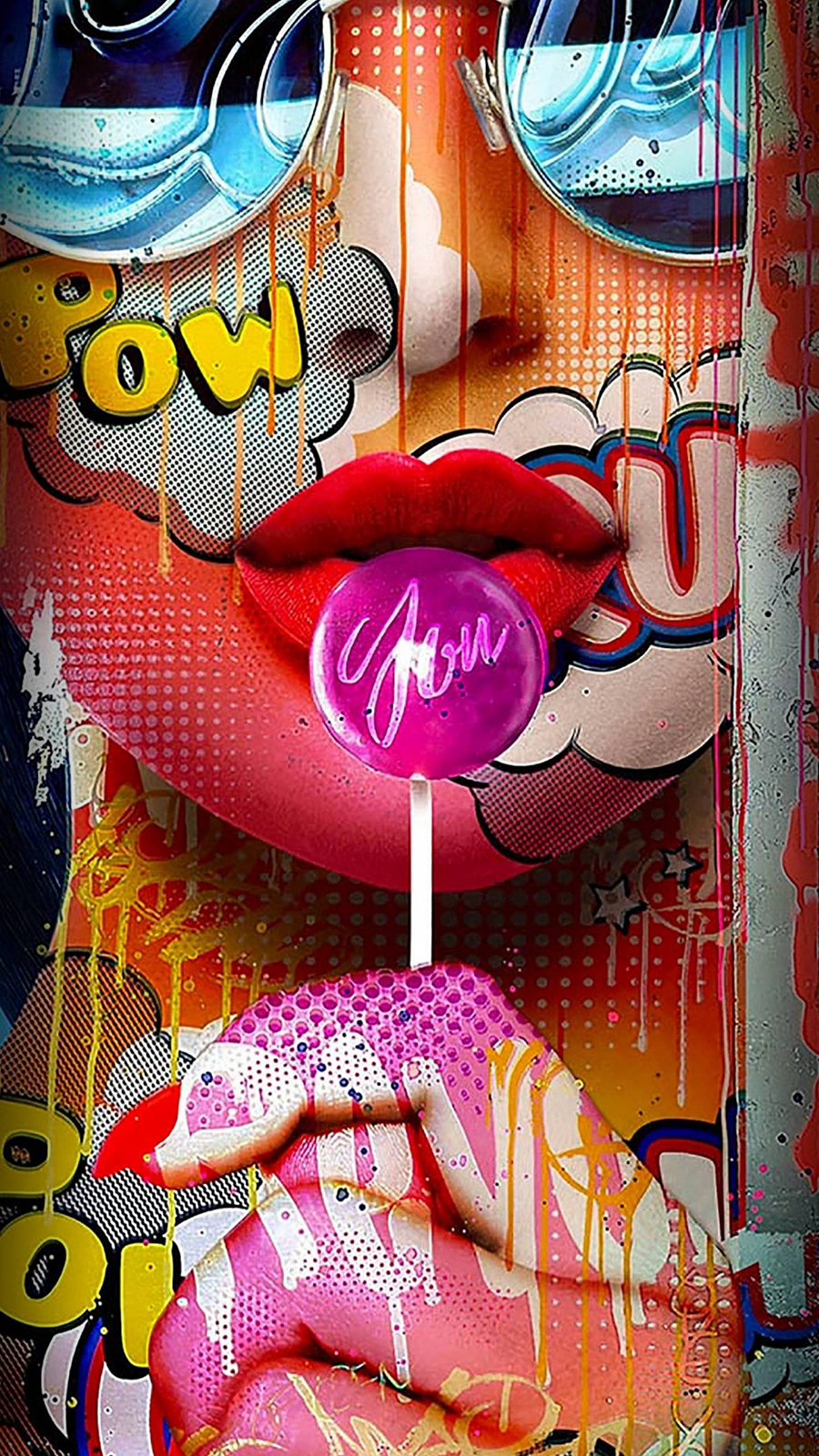 Pop Art Lolipop Girls HD Wallpapers