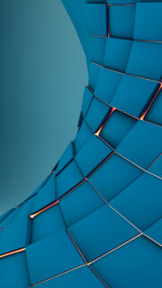 3D Squares Abstract Render Android Wallpaper