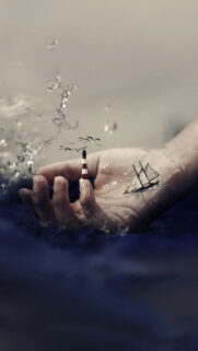 Abstract Hand 3D Ocean Fantasy Best Wallpapers Free Download