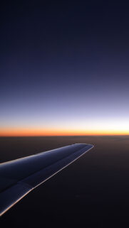 Airplane Wing Sunset Wallpapers