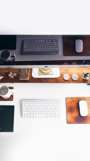 Apple Desk Coffee Workstation HD Wallpapers Free Donwload