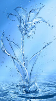 Aqua Flower 3D Lockscreen HD Wallpapers Free Donwload