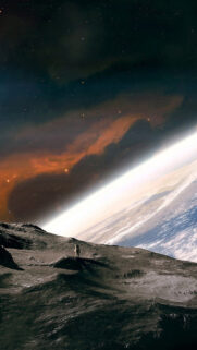 Astronaut On The Moon Android Wallpapers