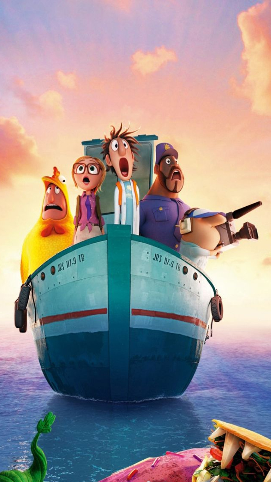 Cloudy With A Chance of Meatballs Cartoon Wallpapers Free Download