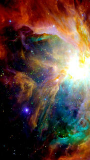 Colorful Galaxy Illustration Wallpapers Free Download