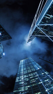 Dark Night City Look Up Modern Wallpapers Free Download