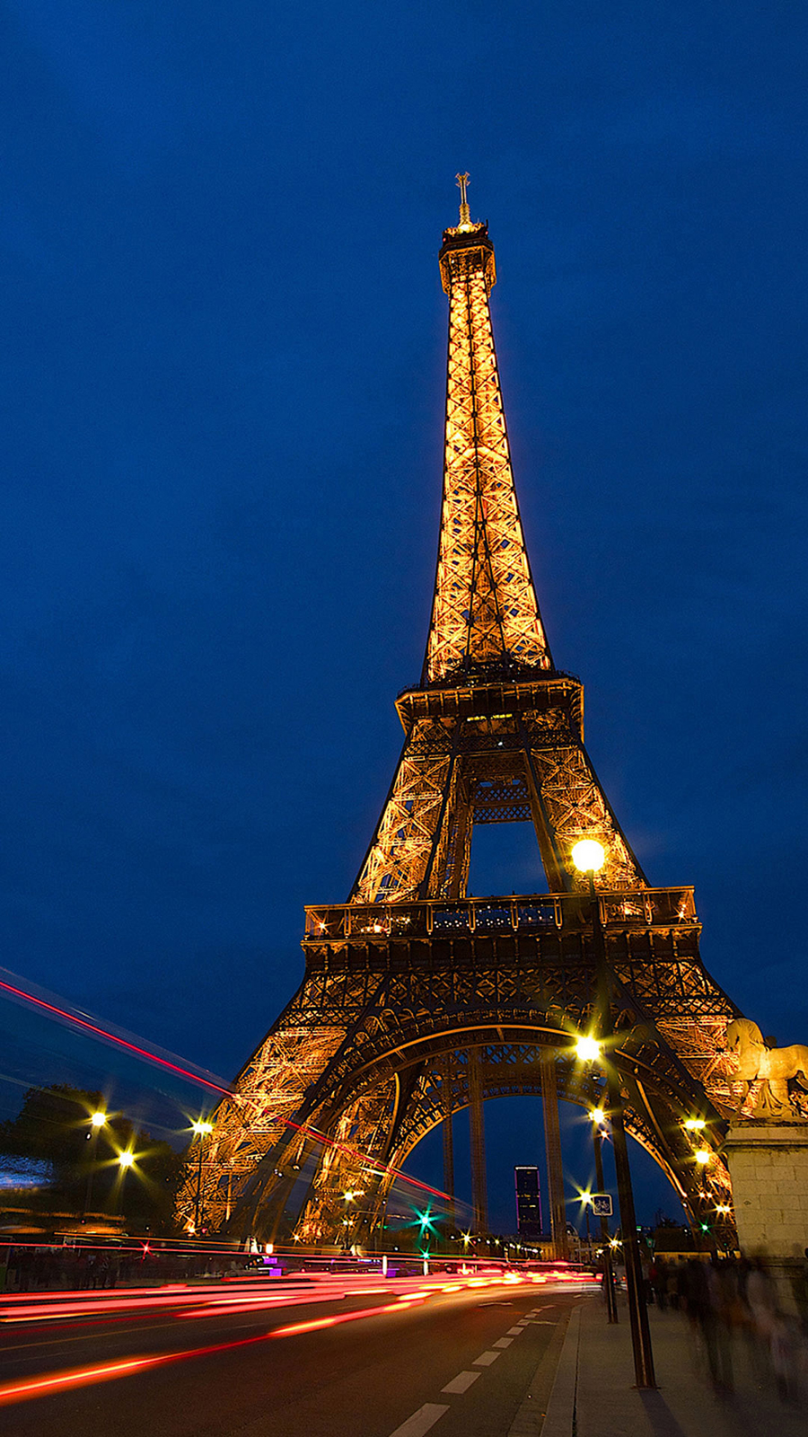 Eiffel Tower Lock Screen Night Best Wallpapers Free Download - Best  Wallpapers
