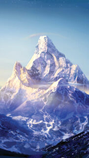 Everest Mountain Snow Stars 4K Wallpapers Free Download
