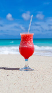 Exotic Cocktail Caribbean Beach 4K Wallpapers Free Download