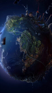 Fantasy Planet Earth Phone Wallpapers Free Download