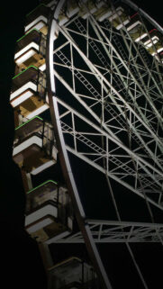 Ferris Wheel At Night Phone Wallpapers Free Download