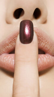 Finger Purple Nailpolish Girl Lips Phone Wallpapers Free Download