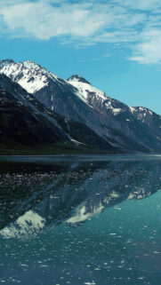 Glacial Lake Ice Blue Sky Wallpapers Free Download