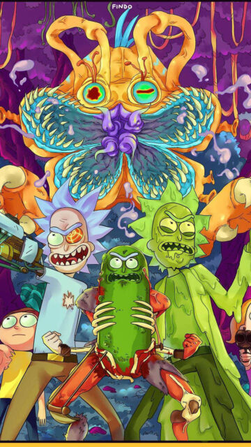 Rick and Morty comic Wallpaper iPhone 11  9GAG
