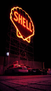 Shell Neon Word Wallpapers Free Download Phone & Desktop