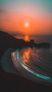 Sunset Sea 4K HD Wallpapers Free Download for Phone & Desktop
