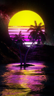 Electro Sunset Wallpapers Free Download