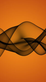 Abstract Black Shape Orange Wallpapers Free Download