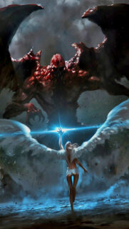 Angel VS Demon Battle HD Wallpapers Free Download