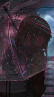 Anime Girl Background Wallpapers for Mobile
