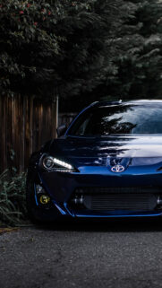 Blue Toyota Car Full HD Wallpapers Download