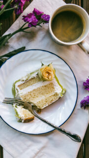 Cake, Coffee, Flowers Free Wallpapers Download