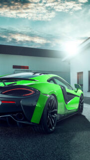 MCLaren Green Color Full HD Wallpapers Free Download