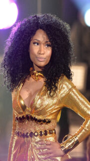 Nicki Minaj Gold Dress HD Wallpapers Download