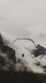 Paraglider Parachute Flying Ultra HD Wallpapers Download