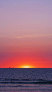 Sea, Sunset, Horizon HD Wallpapers Download