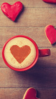 Sweet Coffee Heart HD Wallpapers Download